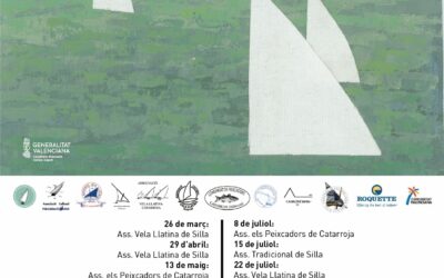 Vuelven las exhibiciones de Vela Latina a la Albufera de Valencia, jornadas donde podéis participar
